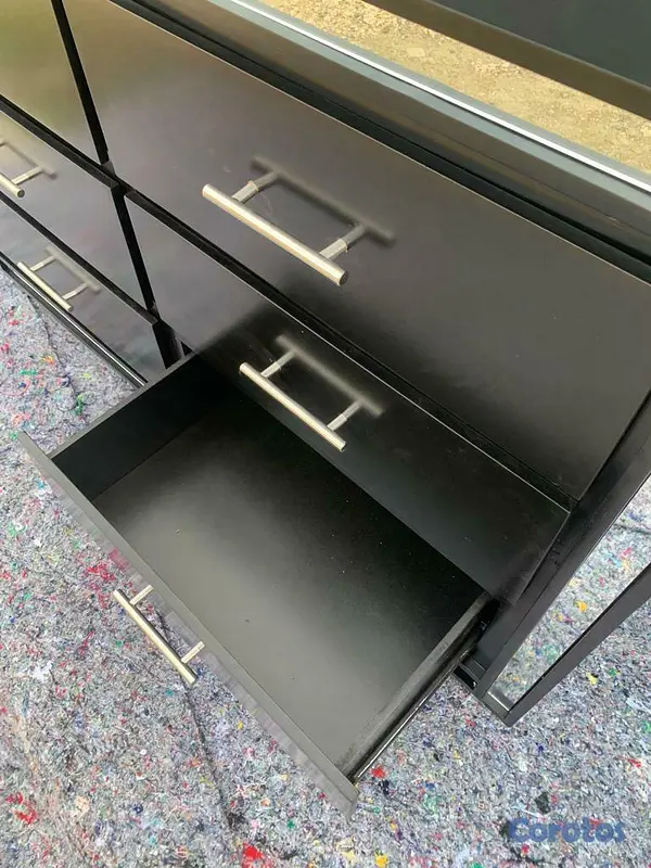 muebles y colchones - Gavetero negro  2