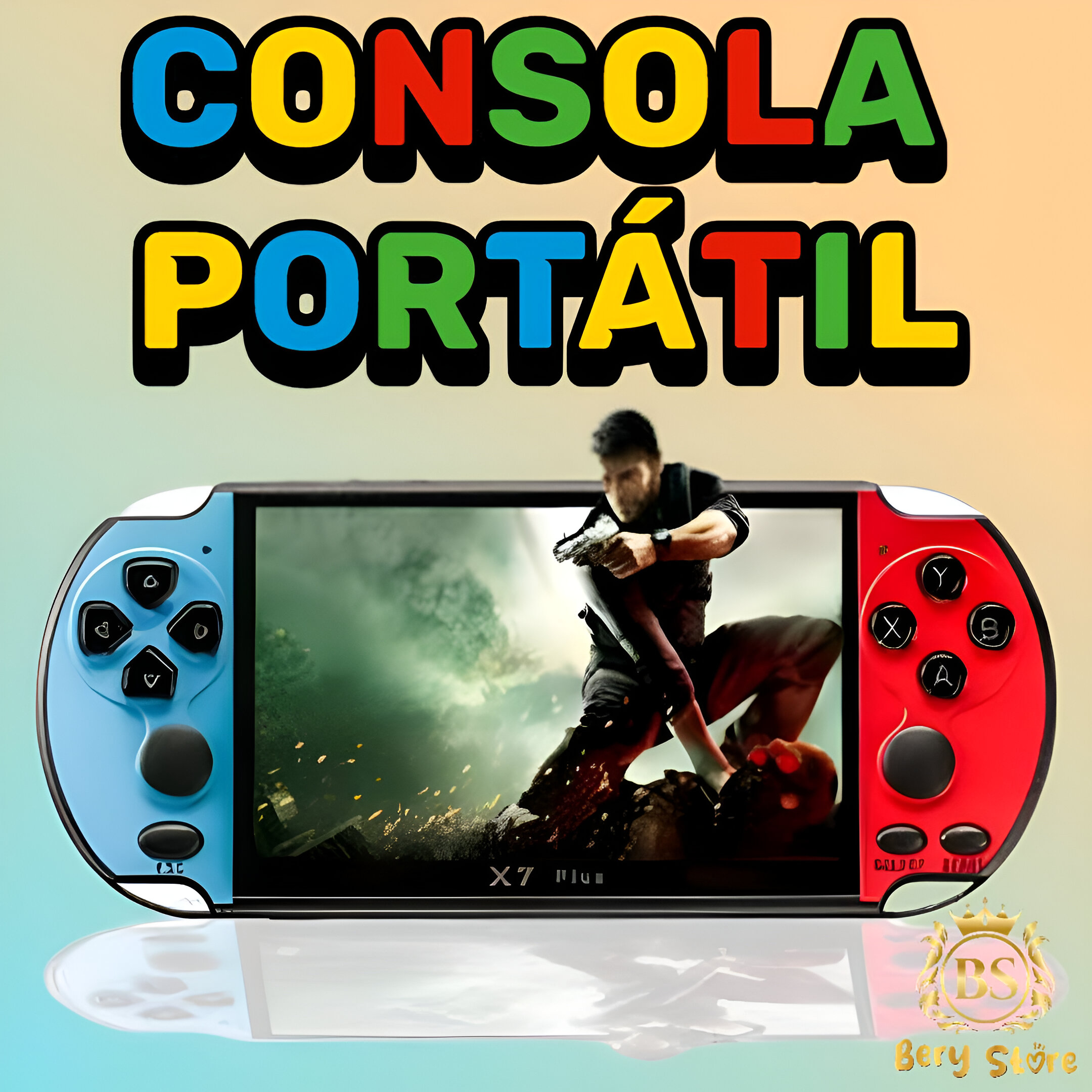 consolas y videojuegos - 🎀 CONSOLA DE VIDEOJUEGOS PORTATIL MP5 Y X7 | CONSOLA PORTATIL | CONSOLA RETRO | 2