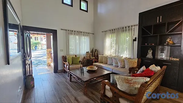 casas vacacionales y villas - Villa en Jarabacoa en alquiler amueblado en proyec 2