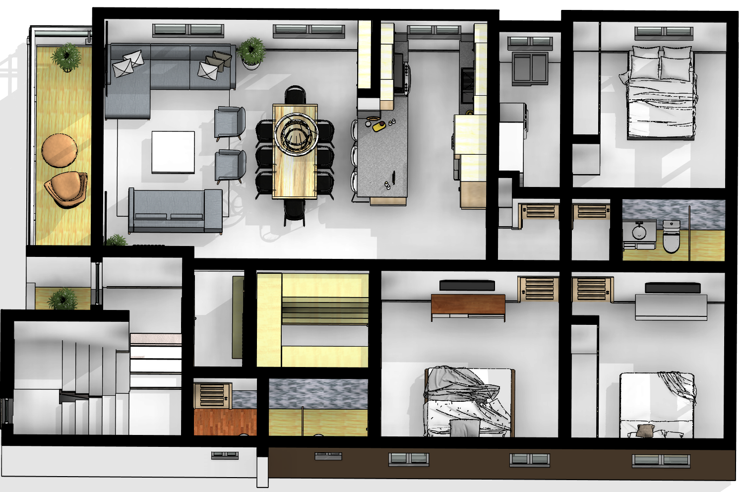 apartamentos - Exclusivo proyecto de solo 5 apartamentos, 1407 6