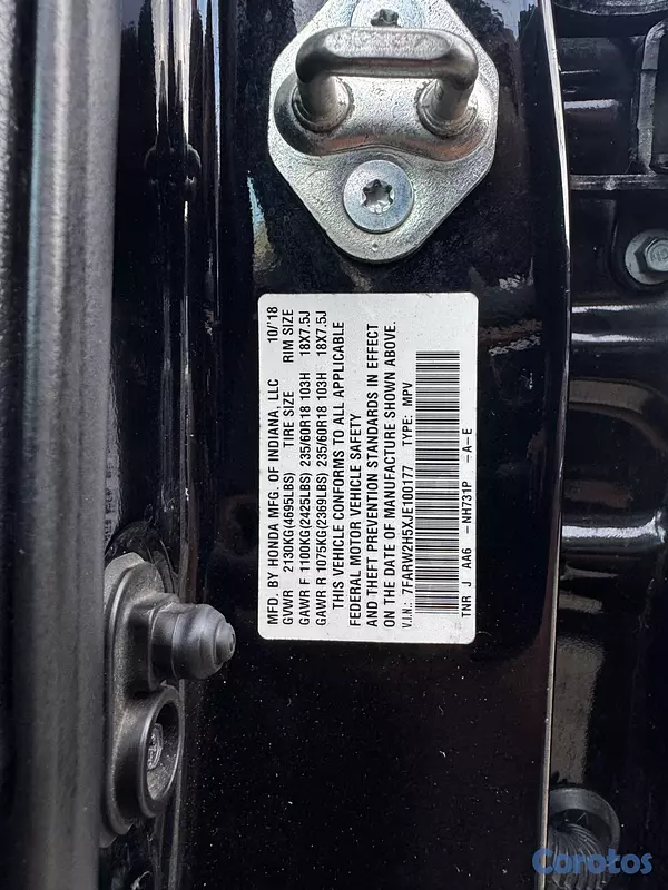 jeepetas y camionetas - HONDA CRV EX 2018 9