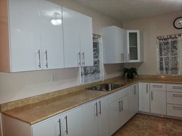 cocina - Cocina en madera moderna  0