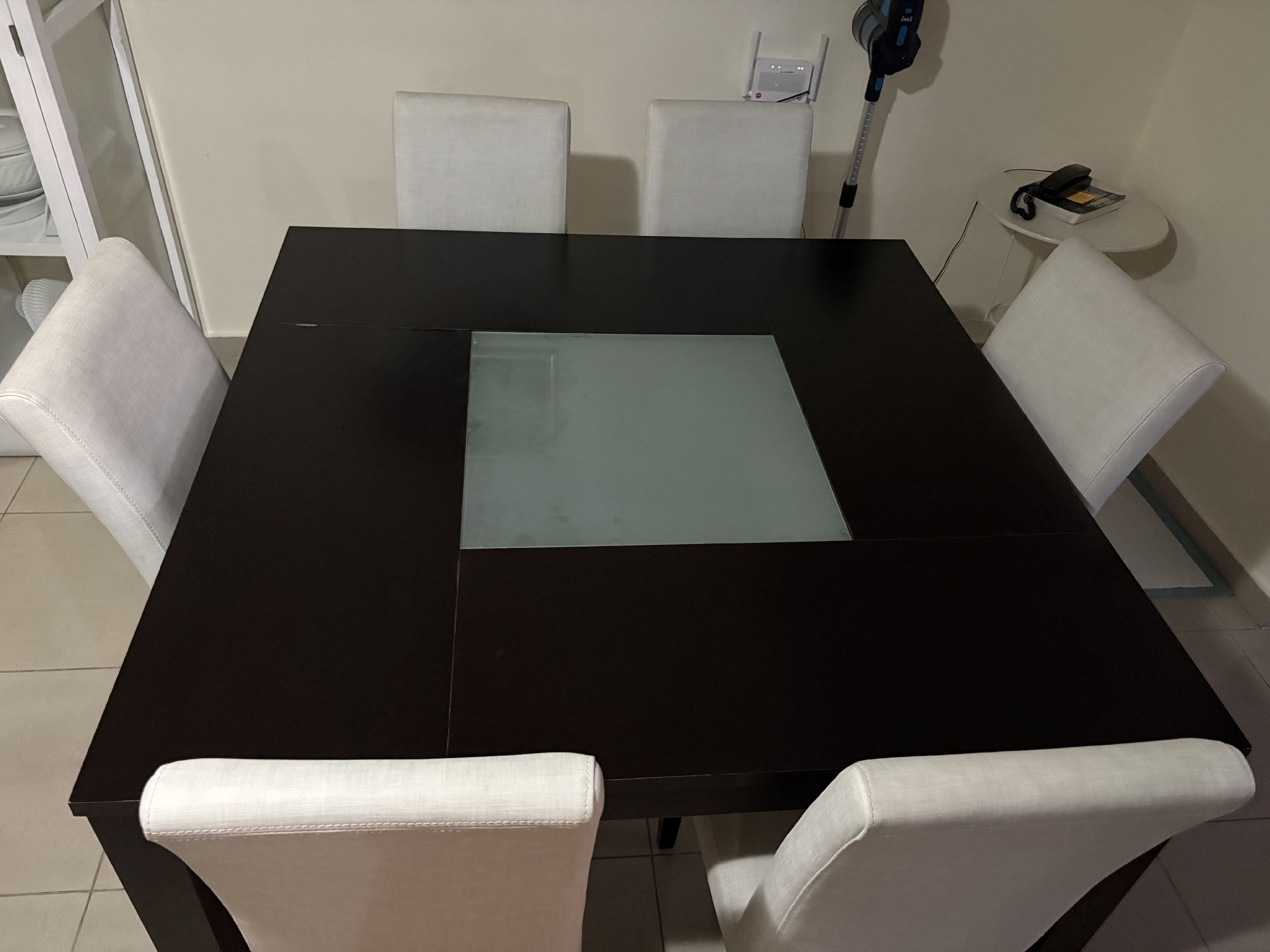 muebles y colchones - Comedor de seis sillas. 2