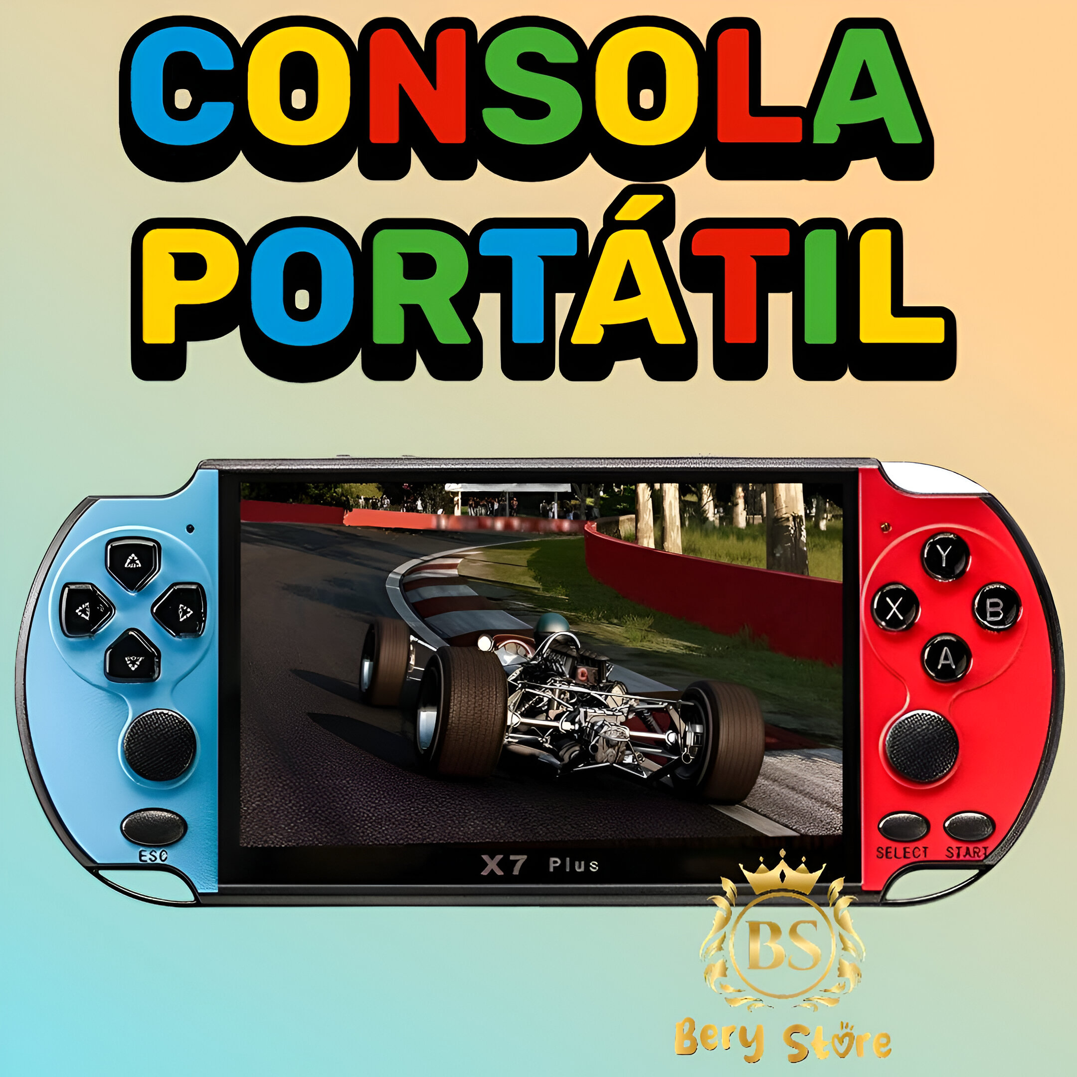 consolas y videojuegos - 🎀 CONSOLA DE VIDEOJUEGOS PORTATIL MP5 Y X7 | CONSOLA PORTATIL | CONSOLA RETRO | 3