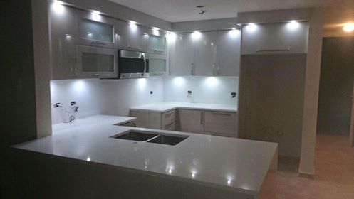 cocina - Cocina en madera moderna  1