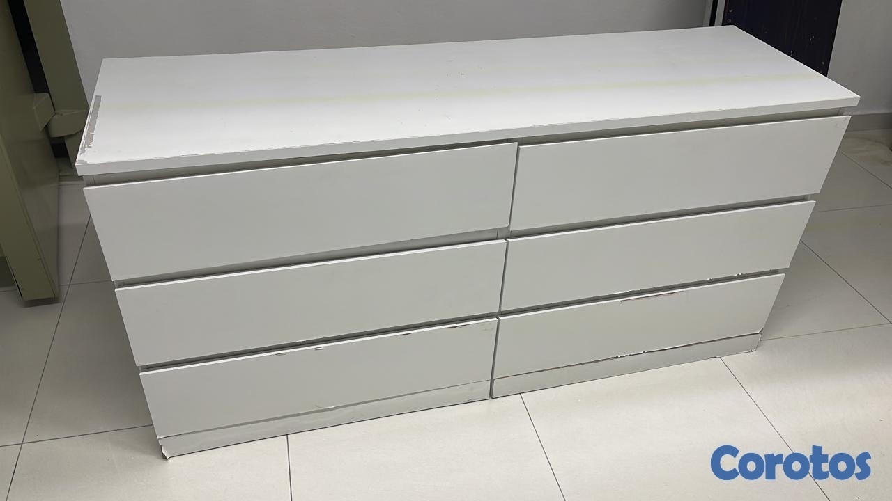 muebles y colchones - Gavetero color blanco comprado en IKEA 2