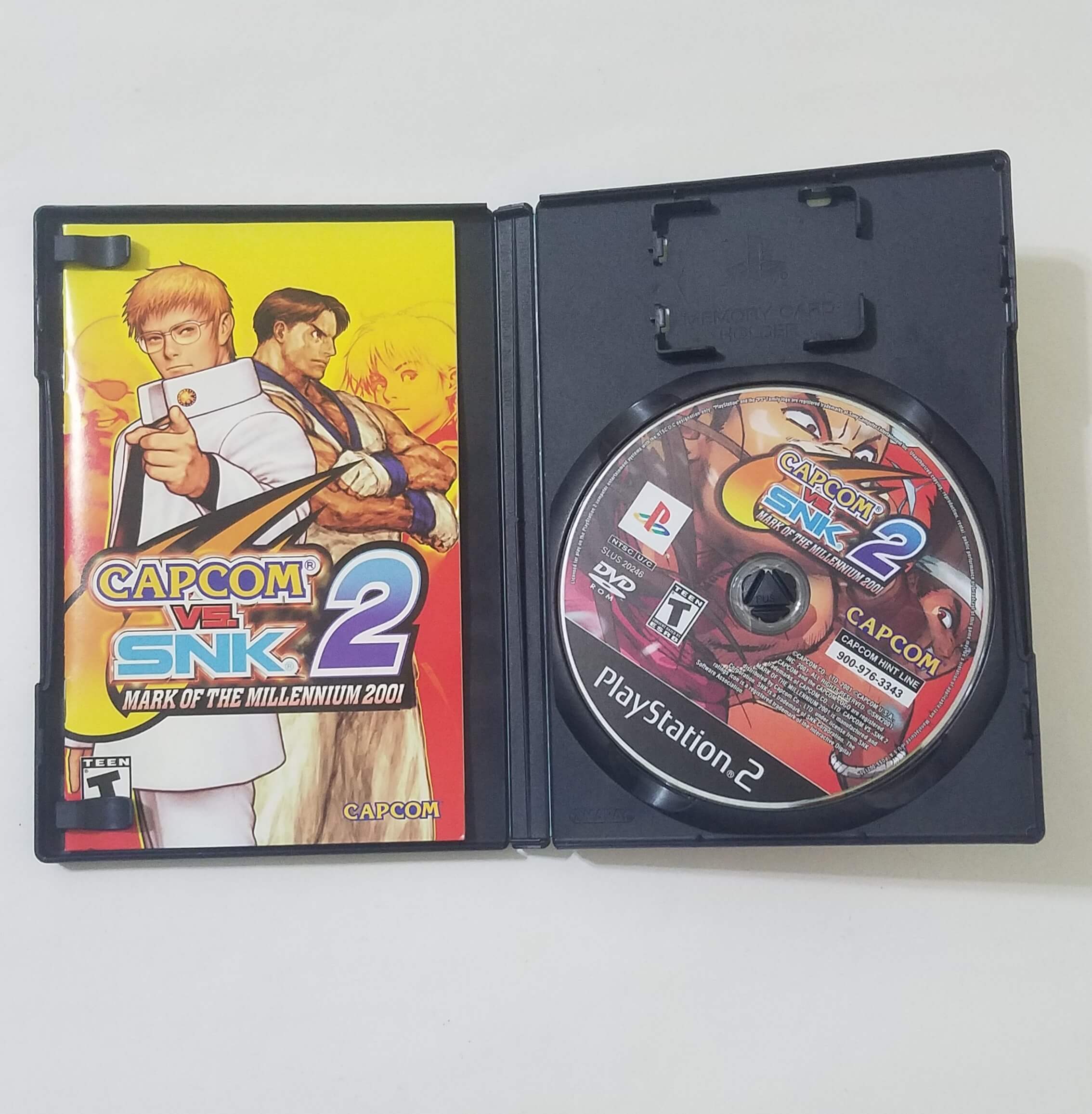 consolas y videojuegos - Capcom vs. SNK 2 de PlayStation 2 (PS2) [Completo] 1