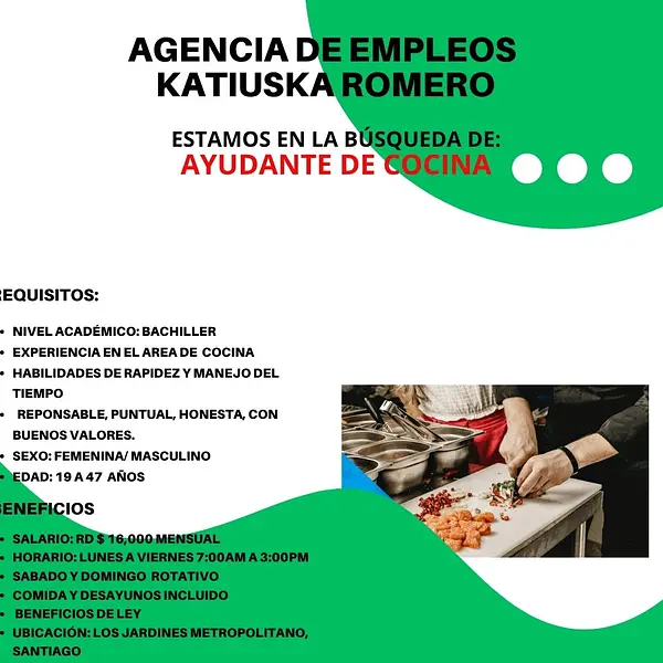 empleos disponibles - Empleos varios