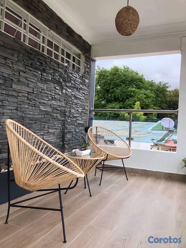 decoración y accesorios - silla Acapulco en mimbre  4