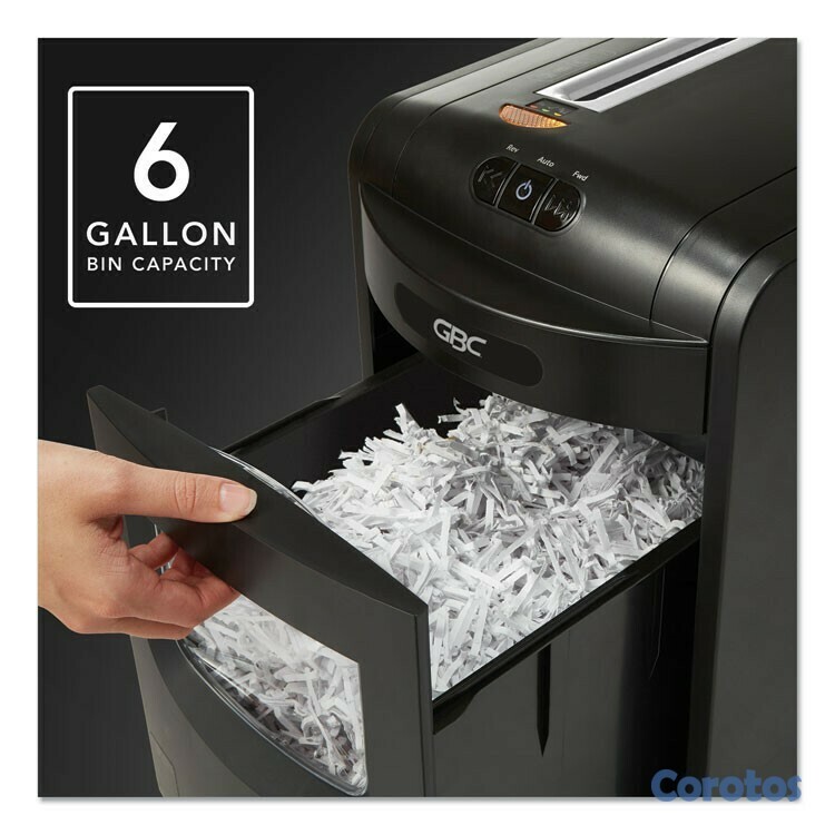 impresoras y scanners - TRITURADORA DE CORTE TRANSVERSAL SIN ATASCOS DE NIVEL P-3 DE 10 HOJAS 2