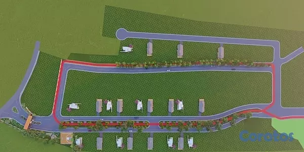 solares y terrenos - SOLAR EN VENTA, RESIDENCIAL CERRADO, LAS CHARCAS.  4