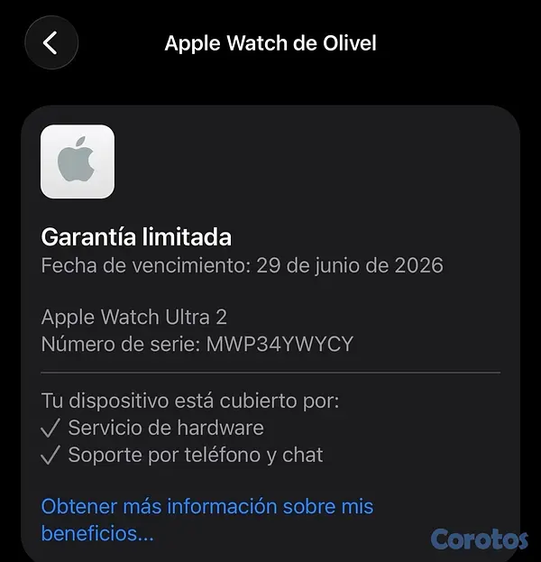 otros electronicos - Apple Watch Ultra 2 49mm Garantía Apple 🔥 7