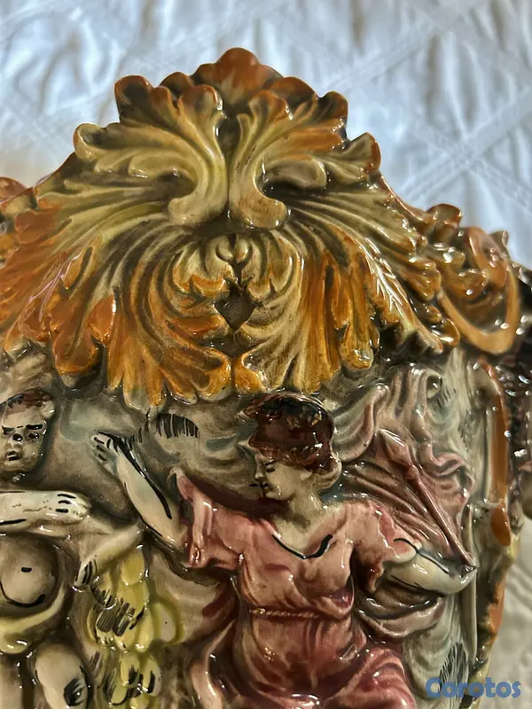 arte y antigüedades - CIRCA CAPODIMONTE PORCELANA A MANO 6