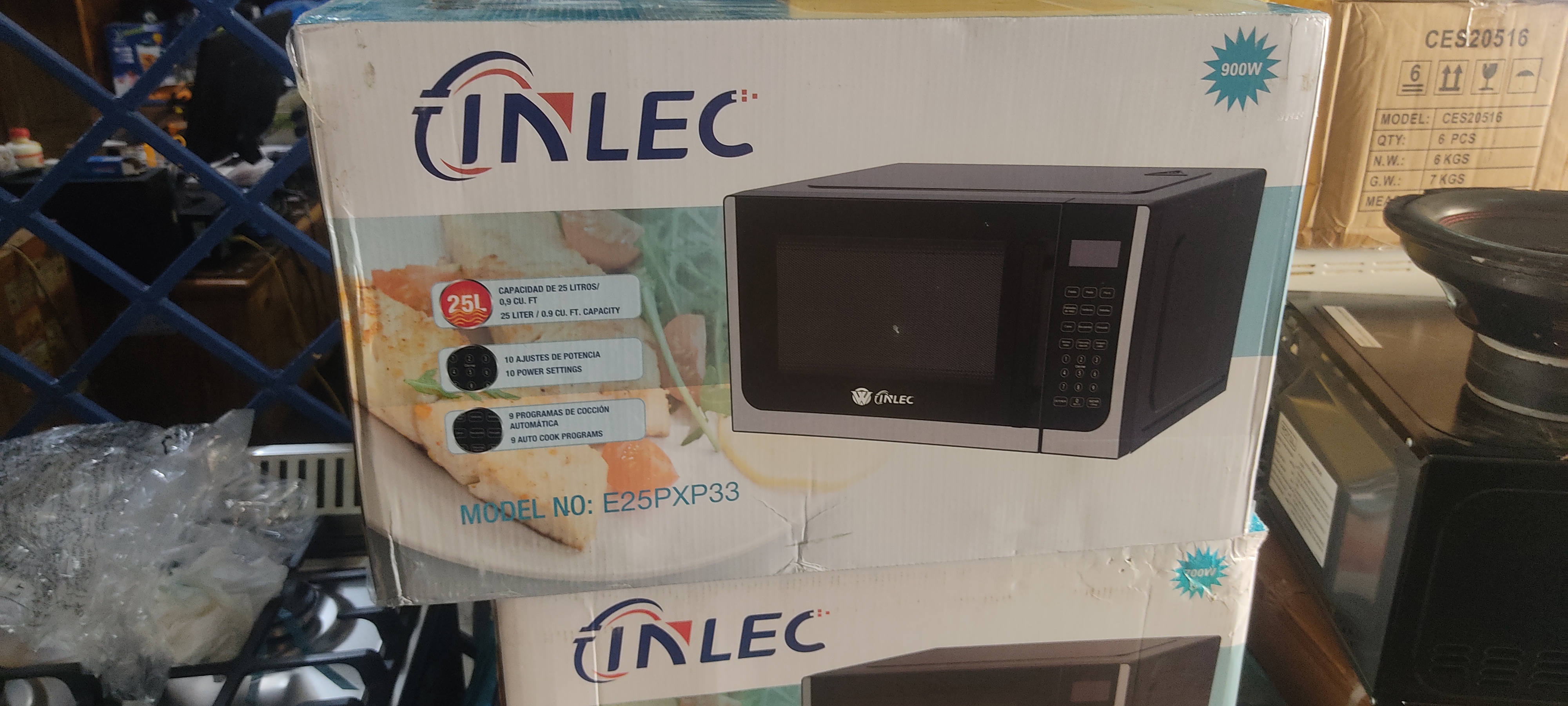 electrodomesticos - microondas inlet 25 litros nuevo 0