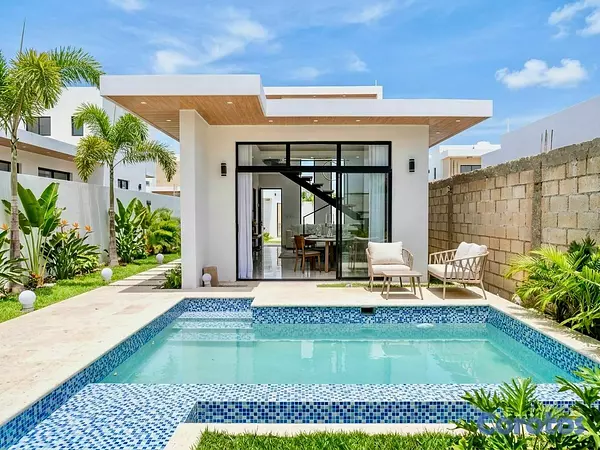 casas vacacionales y villas - Villa Lista en Venta, Punta Cana Bávaro. 2