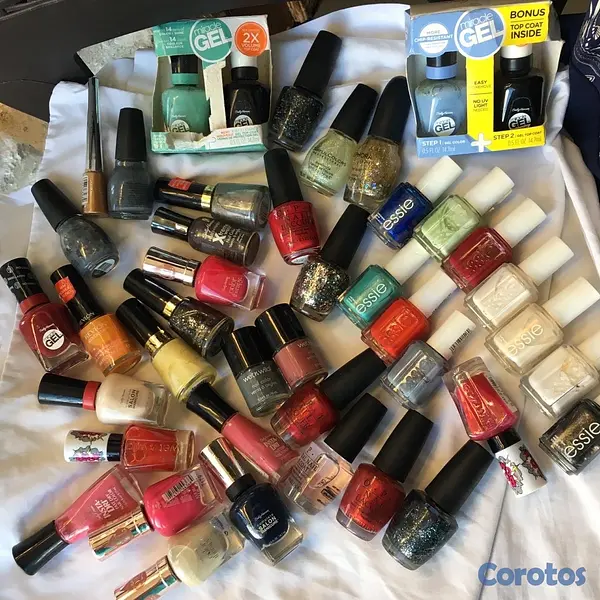 joyas, relojes y accesorios - labiales, esmaltes, bases, polvos compactos  6