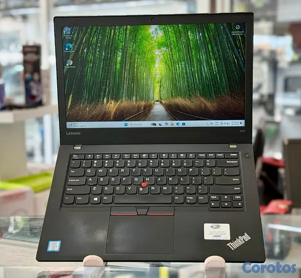 computadoras y laptops -  Thinkpad t470 i5-6300U 2.40Ghz 8 GB ram 128 GB SS 4