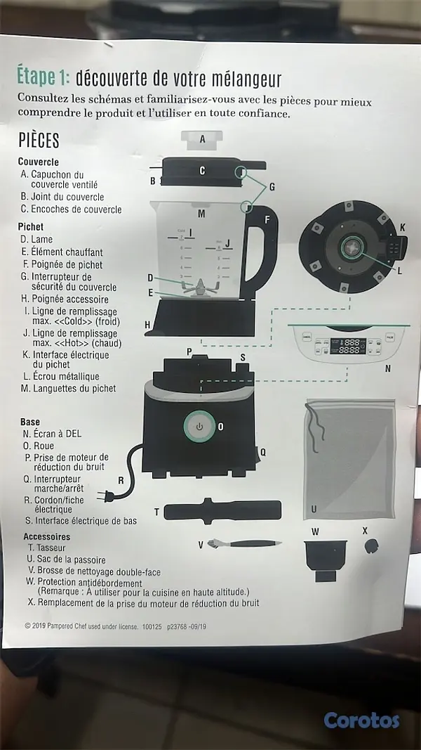 electrodomesticos - Licuadora de cocina de lujo (Deluxe Cooking Blender) 5