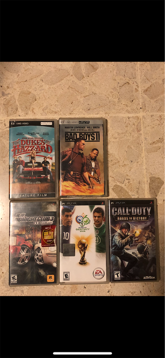 consolas y videojuegos - Juegos y peliculas variados ps2 y psp (precios reducidos)  optimas condiciones  0