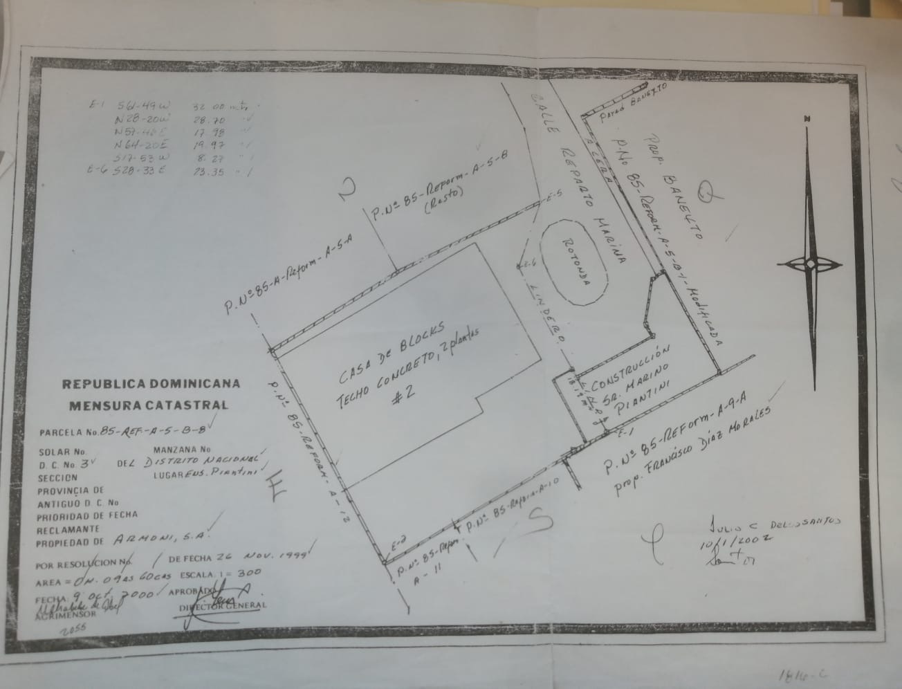 solares y terrenos - Vendo solar en 📍Piantini US$3,500,000.00 con opci 0