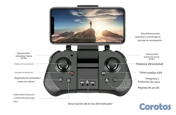 otros electronicos - Drone f10 con GPS  10