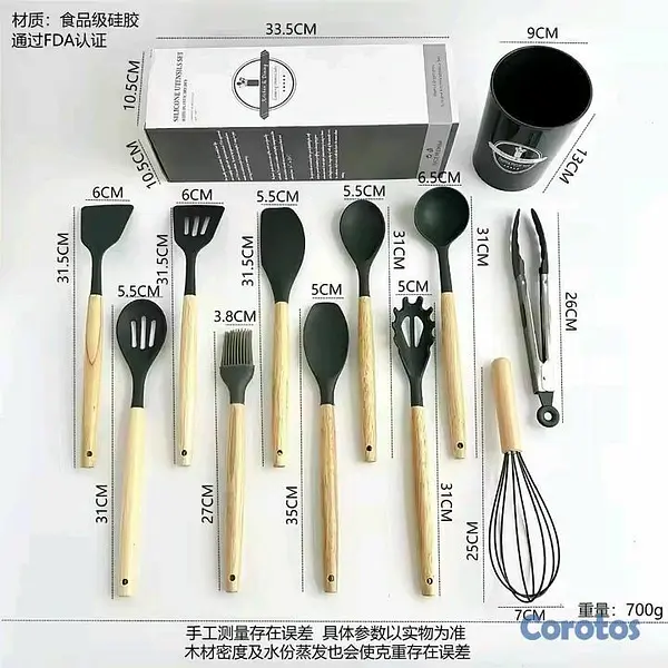 cocina - SET DE CUCHARAS PARA COCINA 2