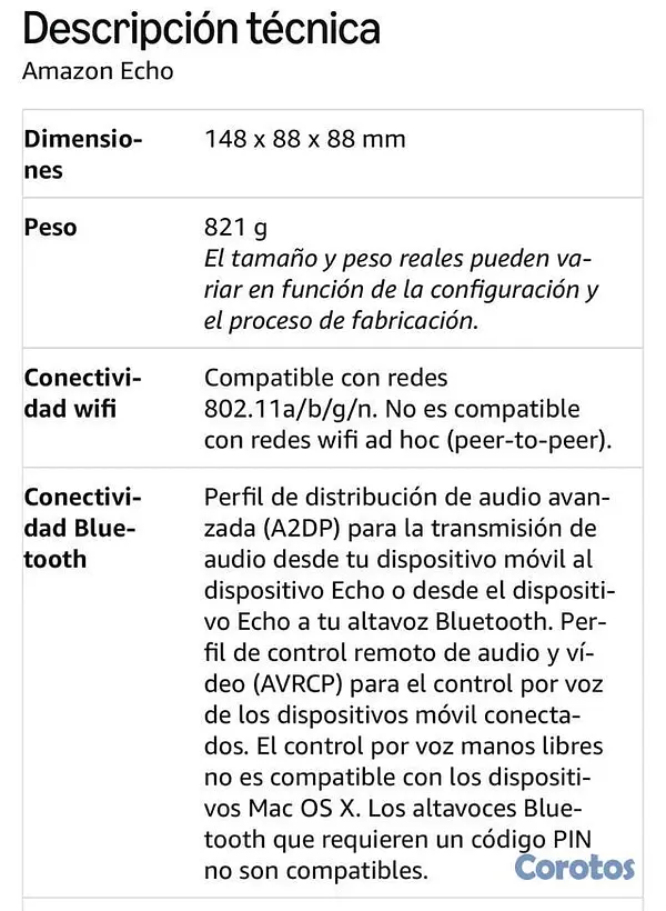 camaras y audio - Amazon Echo Altavoz inteligente con Alexa 7