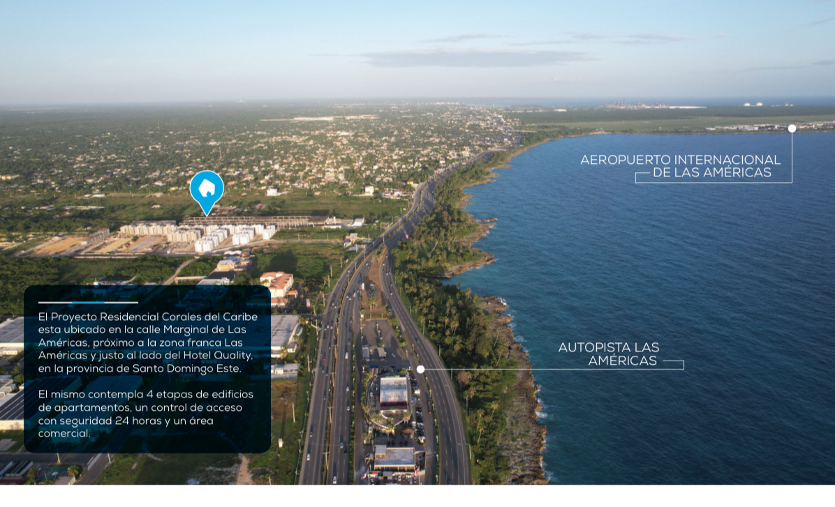 apartamentos - venta de apartamentos en las Américas con vista al mar Santo Domingo este  7