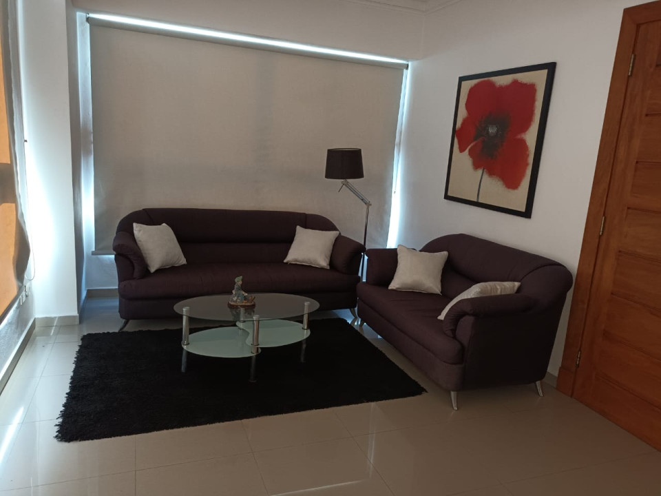 apartamentos - Apartamento 1 habitacion 1 baño 2 parqueos amueblado en alquiler en PIANTINI 2