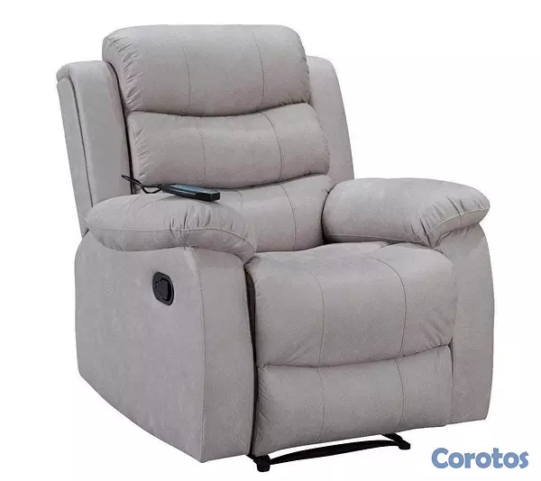 muebles y colchones - sillones reclinable masajeador  4
