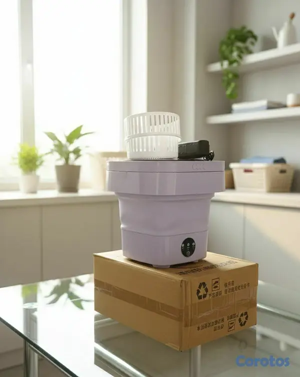 electrodomesticos - mini lavadora plegable portátil de 11> L 2