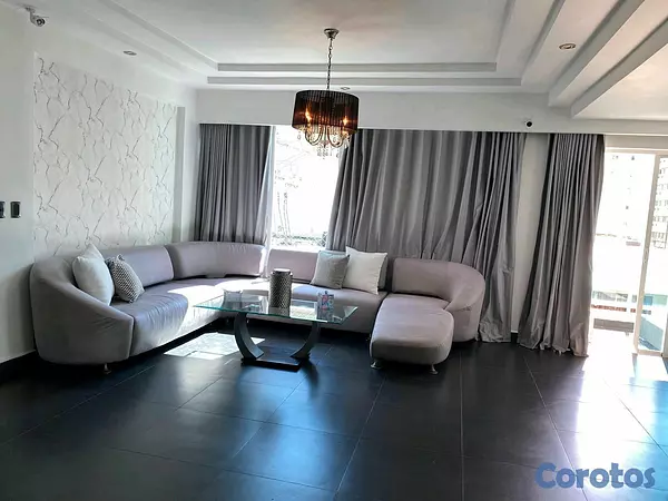 apartamentos - Alquiler de Apartamento amueblado en Naco 2