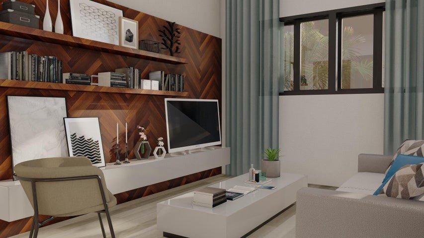 casas - Proyecto en venta Punta Cana #23-582 espacioso, cocina con desayunador, terraza
