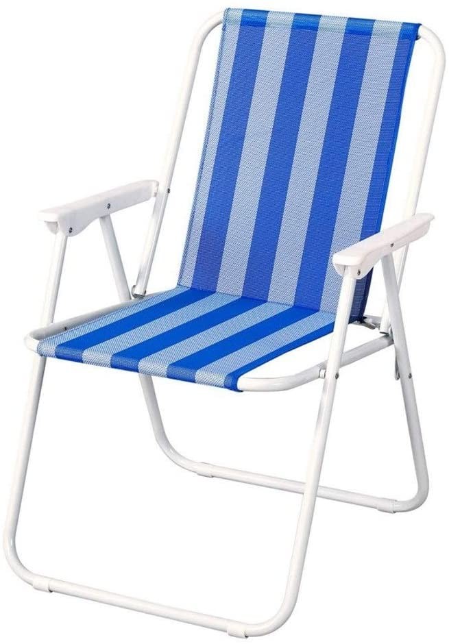 decoración y accesorios - Silla de Playa plegable en Aluminio diferentes modelos de tejido a rayas
 1