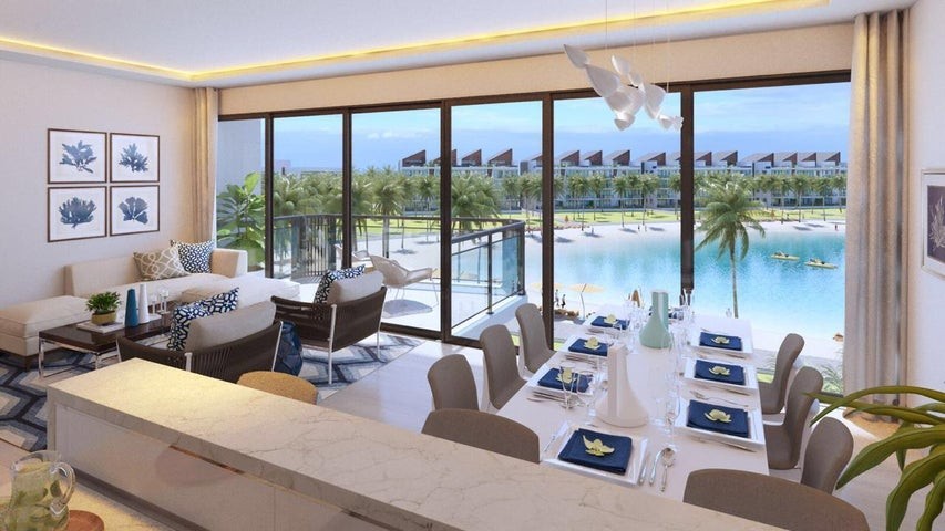 apartamentos - Proyecto en venta Punta Cana #22-2826 cuatro dormitorios, balcón, línea blanca.
