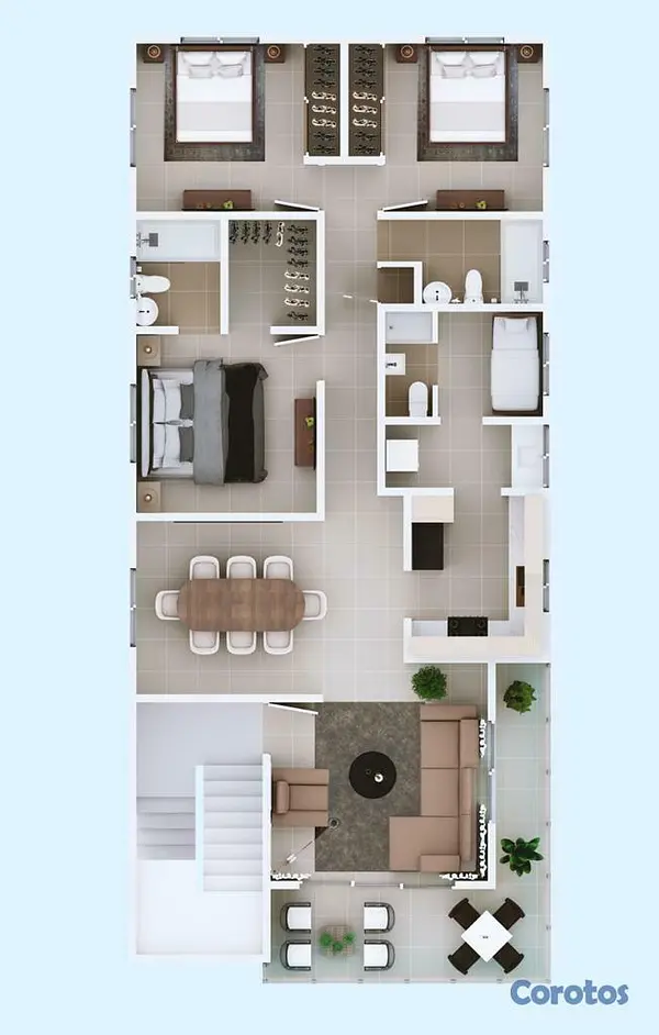 apartamentos - VENDO Apartamento en Av. Ecológica con dos parqueo 7