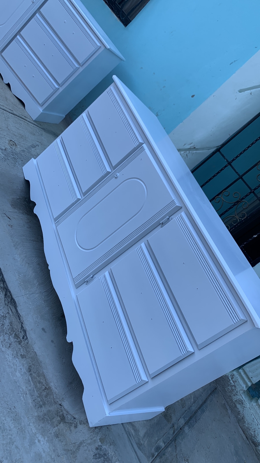 muebles y colchones - Gavetero de seis gavetas blanco  0