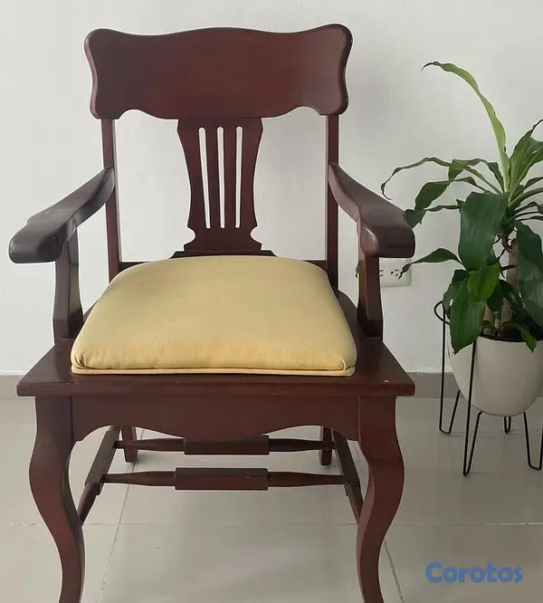 muebles y colchones - VENDO 2  BUTACAS EN CAOBA 4