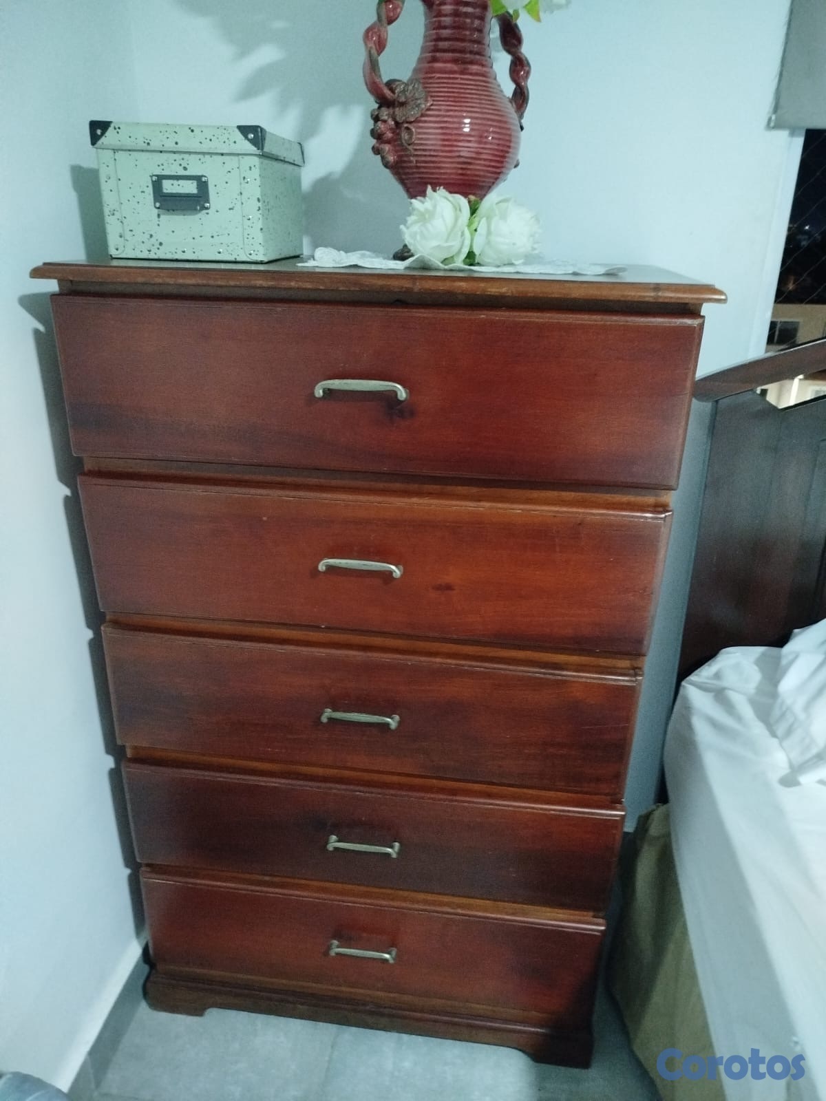 decoración y accesorios - Mueble de caoba