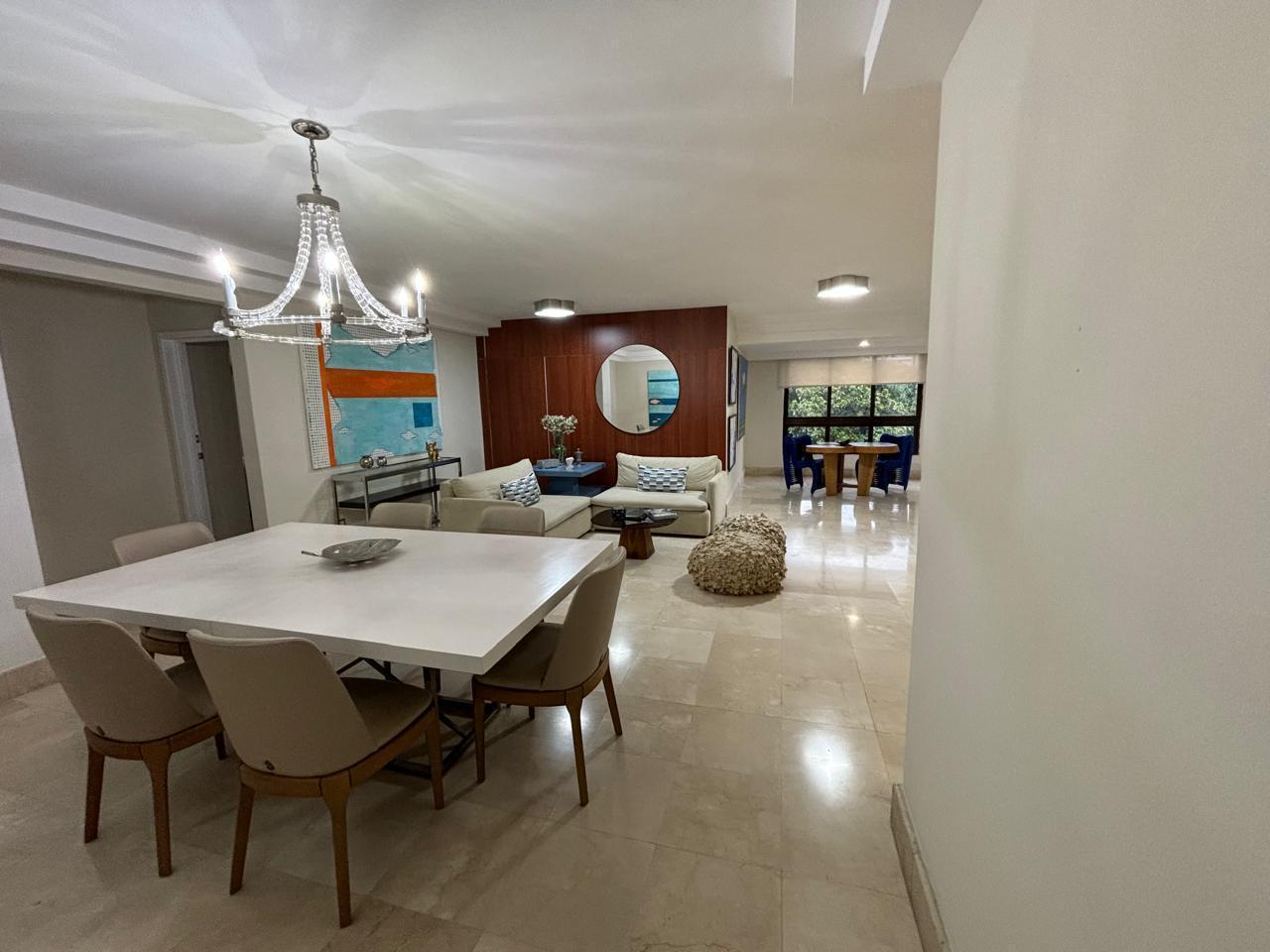 apartamentos - En alquiler amplio y fresco apartamento de 3 Hab, en Piantini