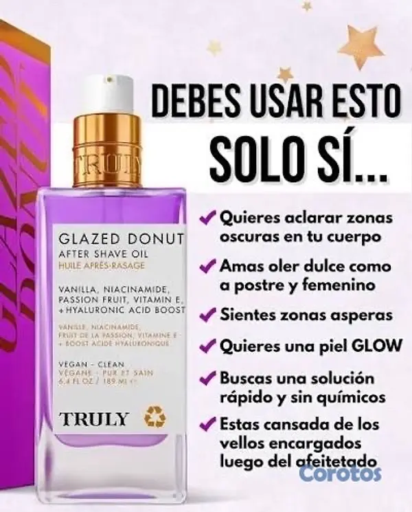 salud y belleza - (Envío gratis) Truly • Glazed donut (pago contra entrega) 2