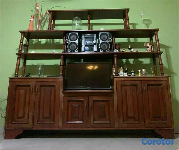 muebles y colchones - Estante en Roble  3
