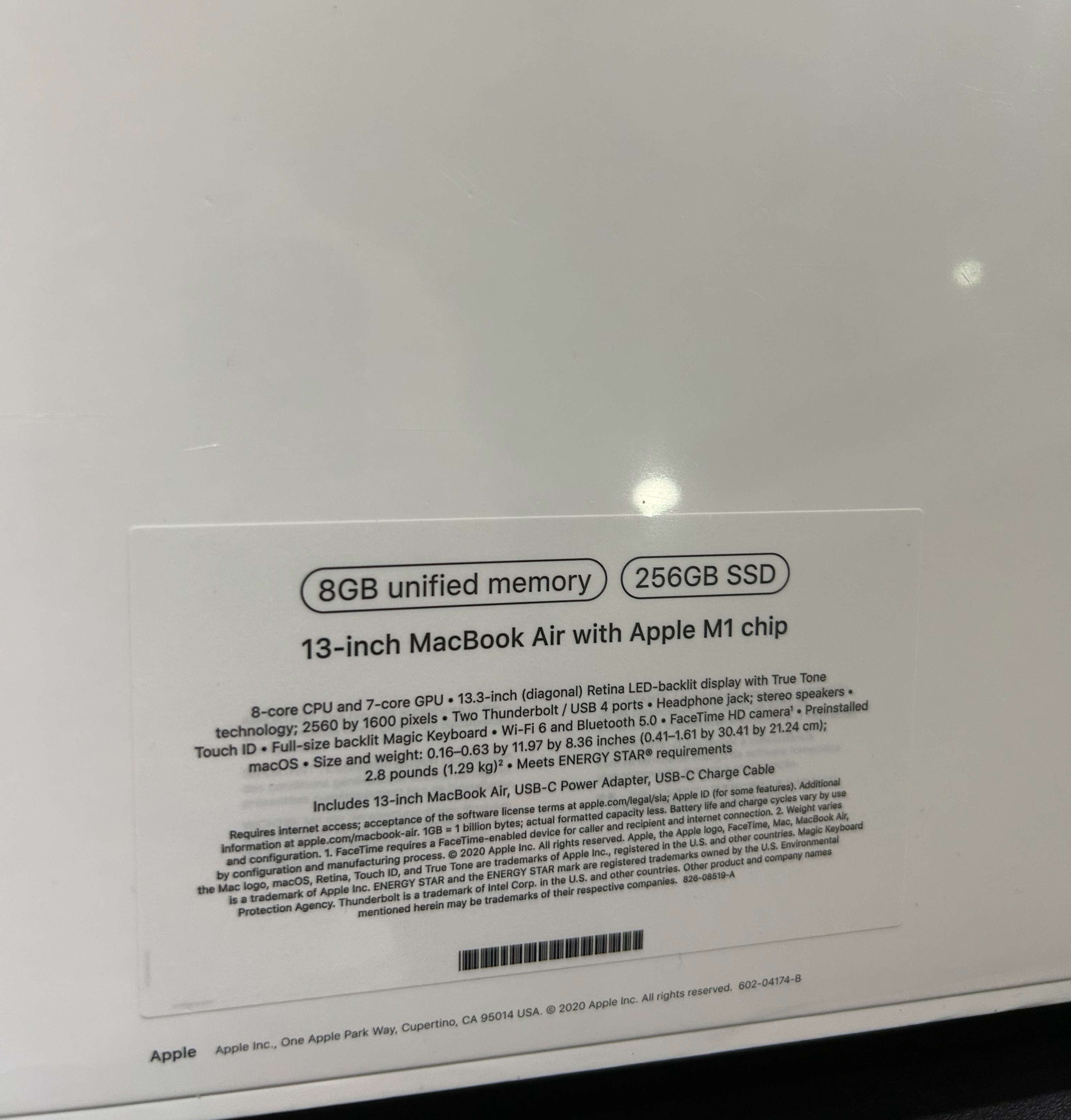 computadoras y laptops - MACBOOK AIR M1 13" 256GB 8GB RAM SELLADA OFERTA‼️ 1