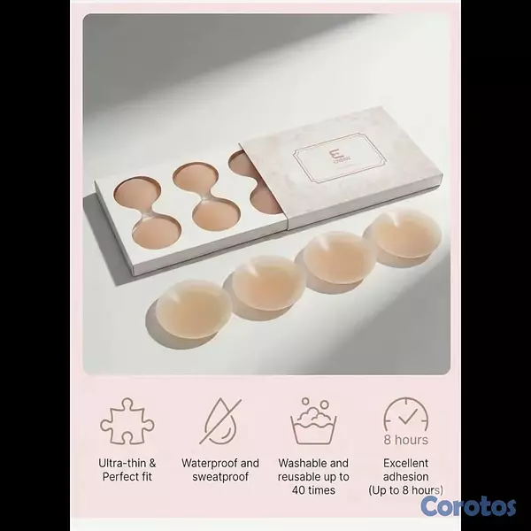 ropa para mujer - Set de cubre pezon reutilizable  3