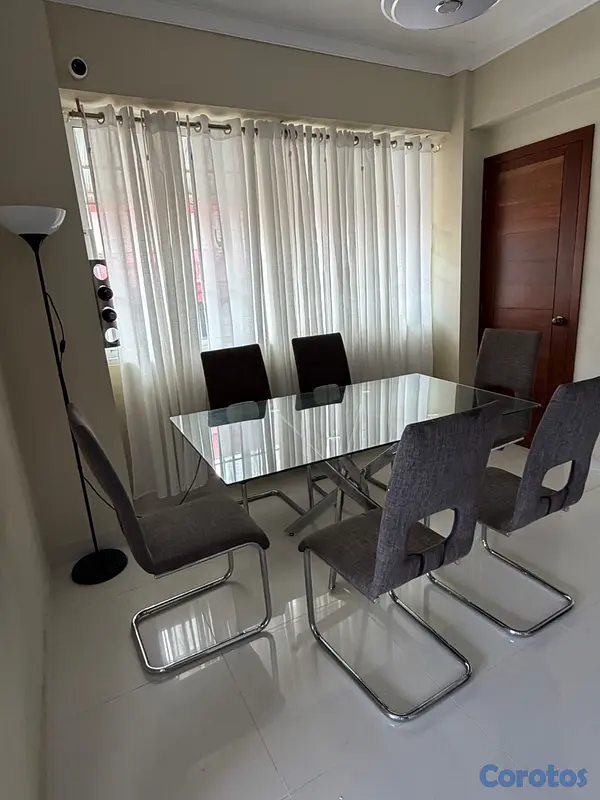 muebles y colchones - Juego de comedor de 6 sillas 2