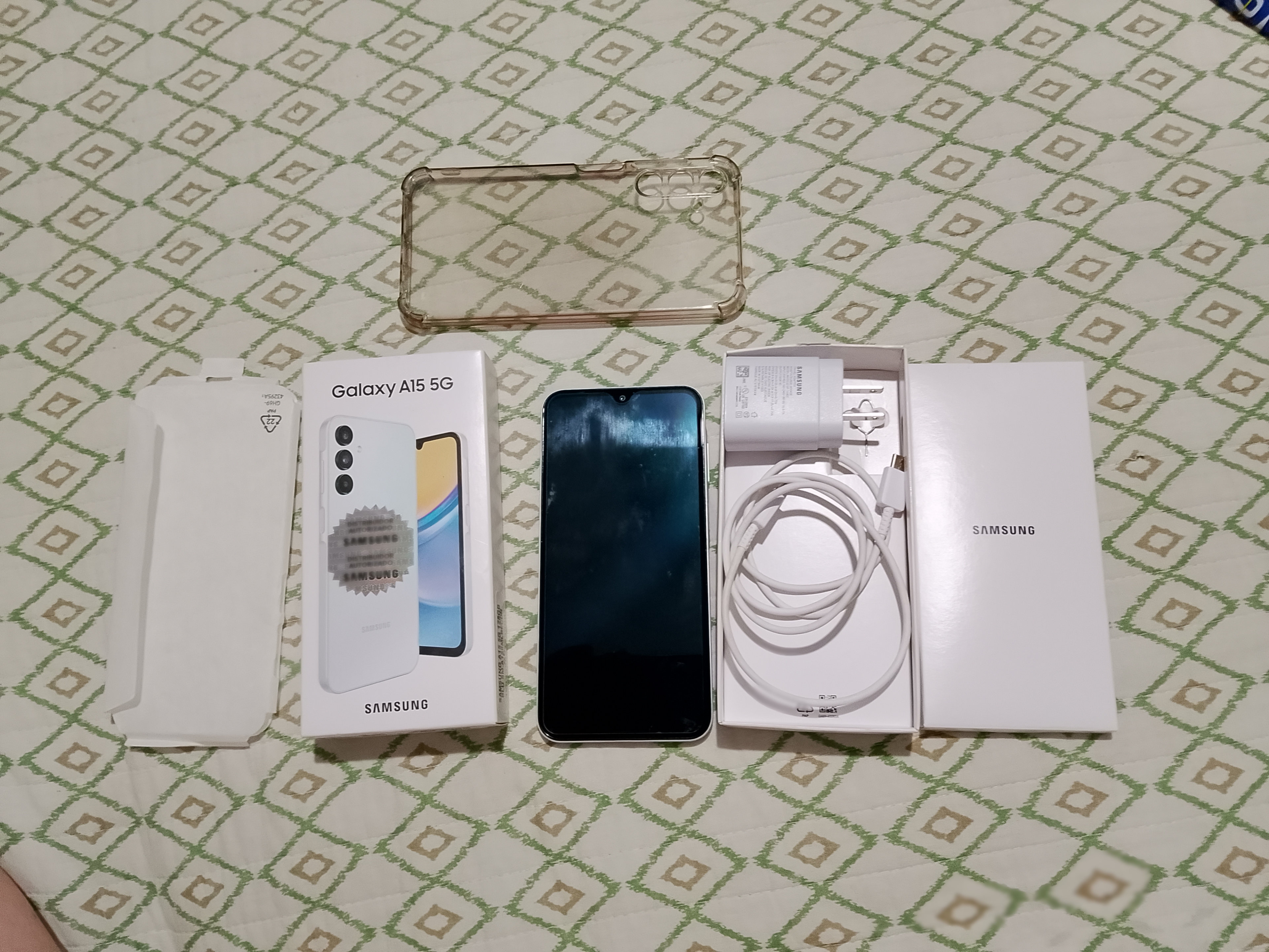 celulares y tabletas - SAMSUNG Galaxy A15 5G 128Gb Azul Claro 3