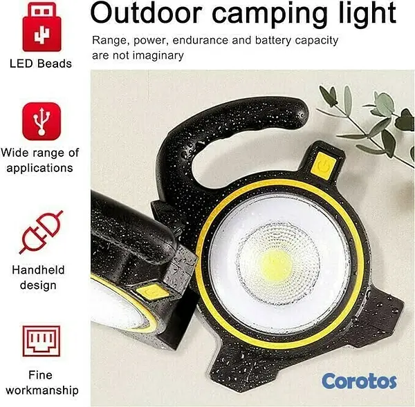 herramientas, jardines y exterior - LUZ RECARGABLE COB WORK LIGHTS JG-JZJ838 1
