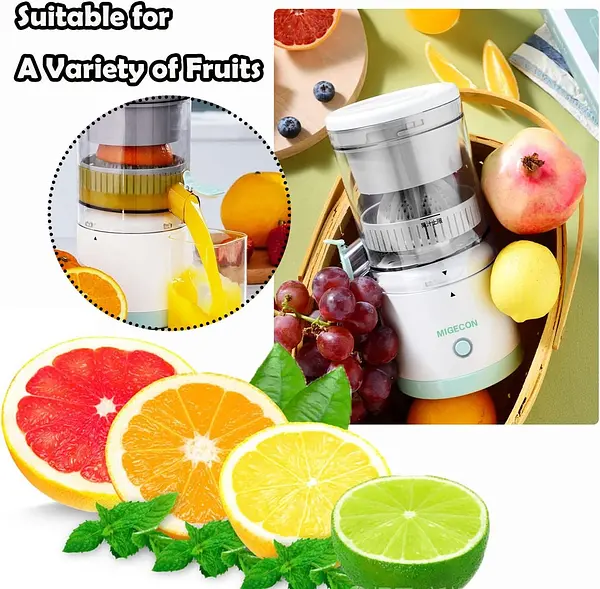 electrodomesticos - Exprimidor de cítricos eléctrico de jugo naranja potente motor extractor china 4