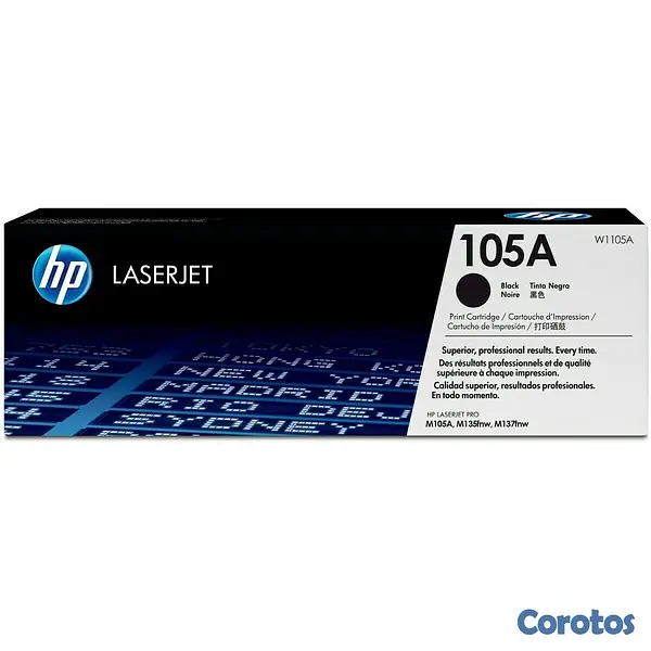 impresoras y scanners - TONER HP 105A - W1105A TOTALMENTE ORIGINAL EN ESPECIAL  2