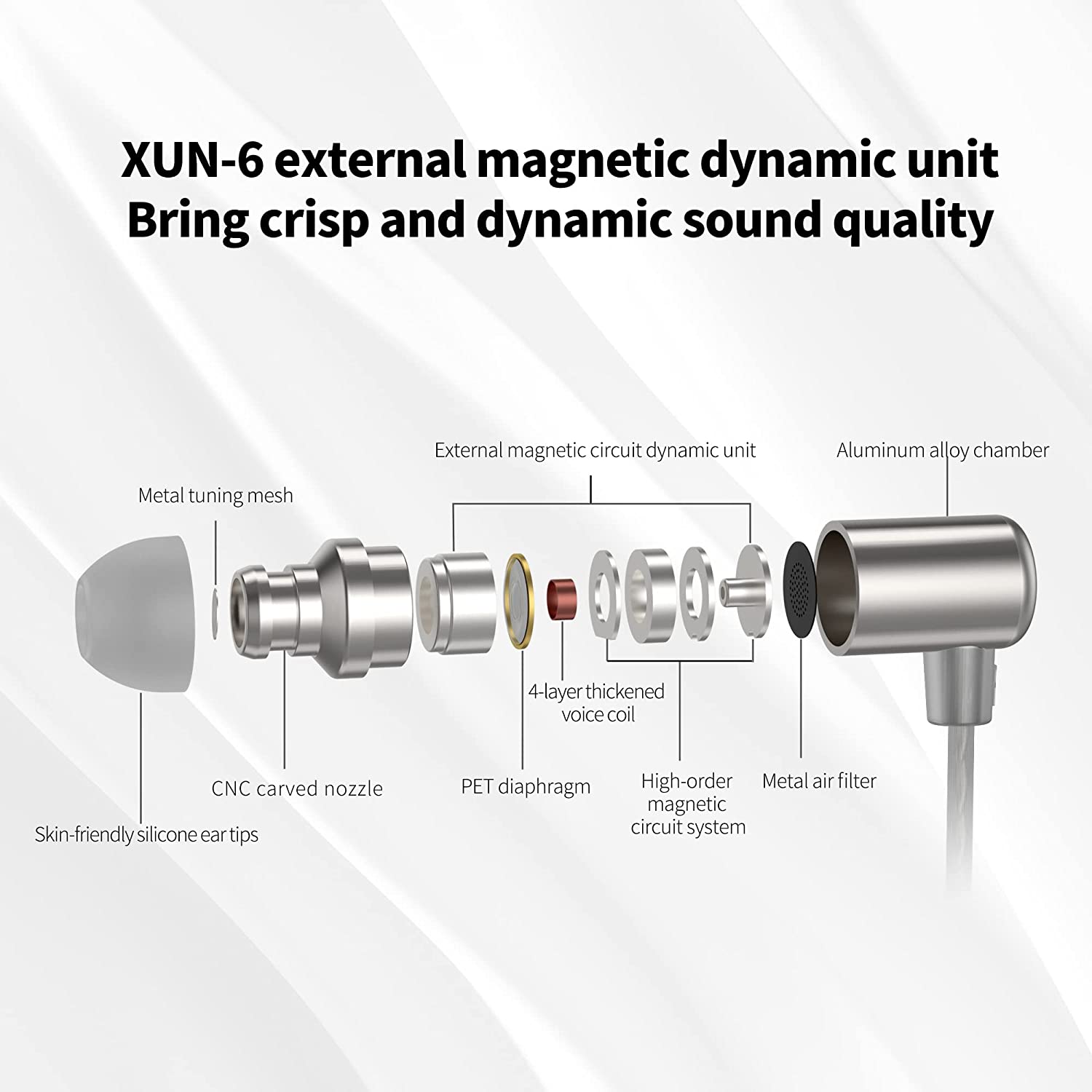 camaras y audio - KZ Ling Long Auriculares cableados In Ear Jack 3.5 2